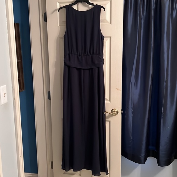 Theory Sleeveless Haridee Navy Dress - Picture 5 of 7
